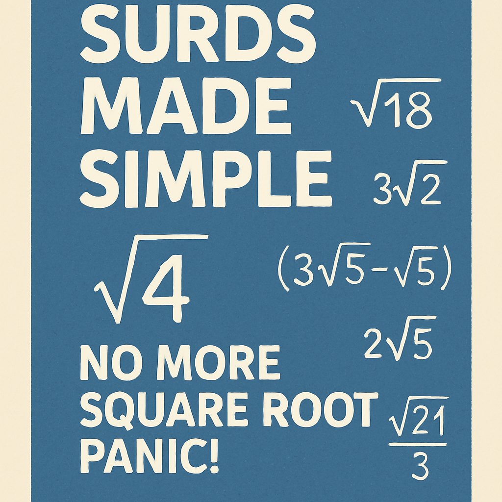 Surds Made Simple - No More Square Root Panic!